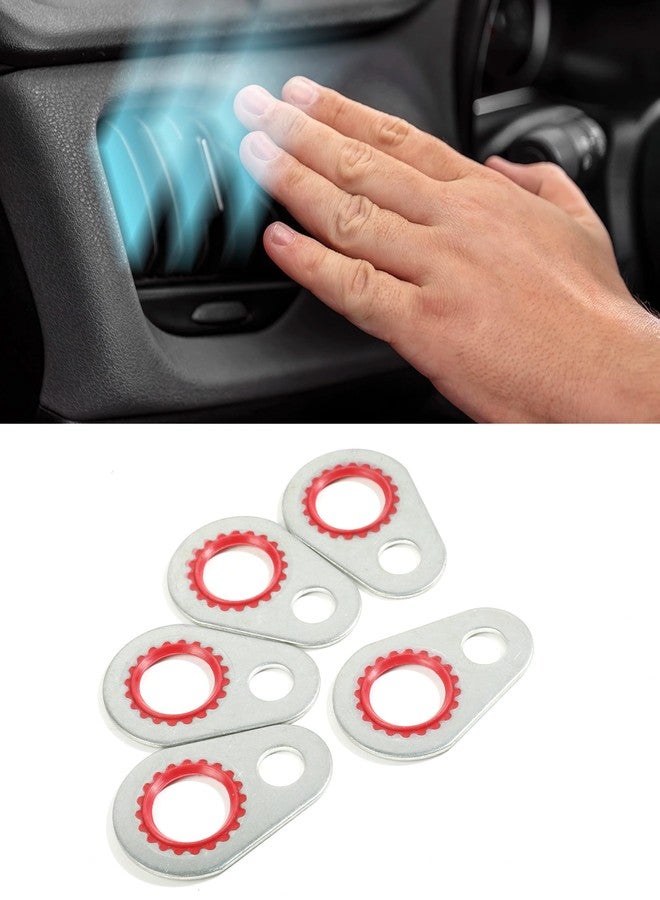 bylikeho A/C O Ring Kit, 60pcs AC Seal Kit, Silver Rubber Automotive Air Conditioning Line O-Rings, 9 Sizes, 1 Pack - Image 5